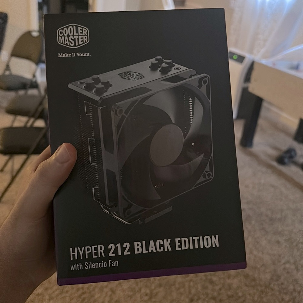 Cooler master CPU cooler